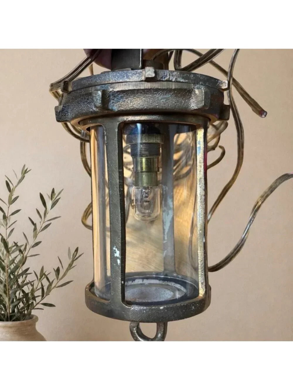WWII Royal Navy Convoy Lantern Best & Lloyd 1941 PATT 16042 Brass Ship Light